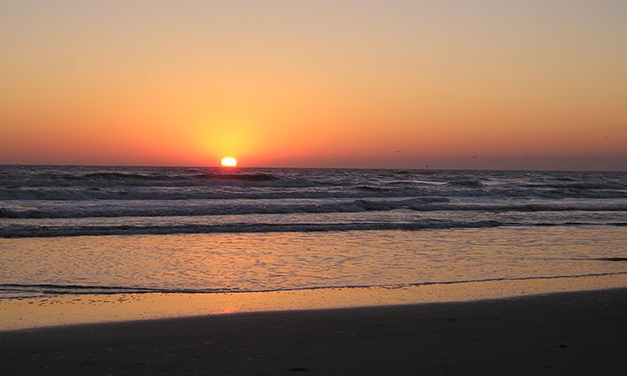 P. San Giorgio - Alba sulla spiaggia 